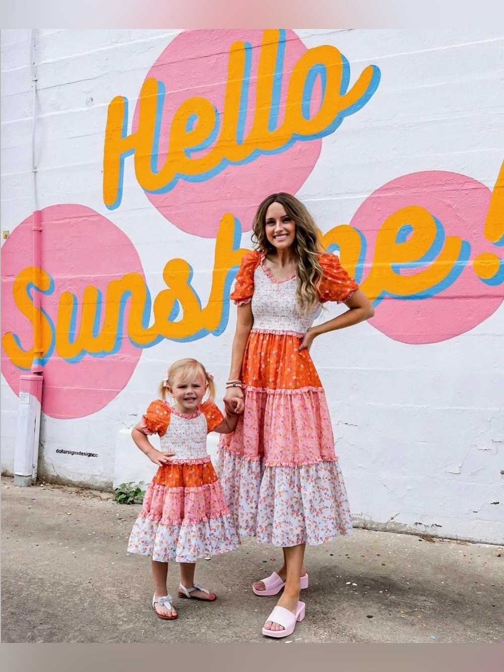 🌸 NWT Ivy City Co Emily Dress in Sorbet - Floral Midi - Cottagecore - Viral - Picture 4 of 8